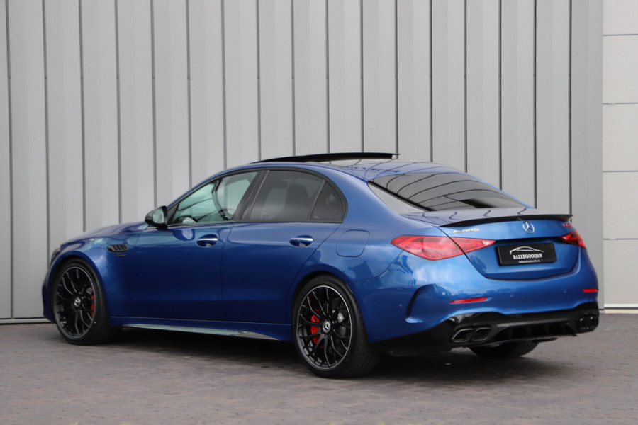 Mercedes-Benz C-Klasse AMG 63 S E Performance | 680PK | Head-up | Carbon int+ext | Schaalstoelen | Burmester | AMG Drivers-package | Keyless | 2023.