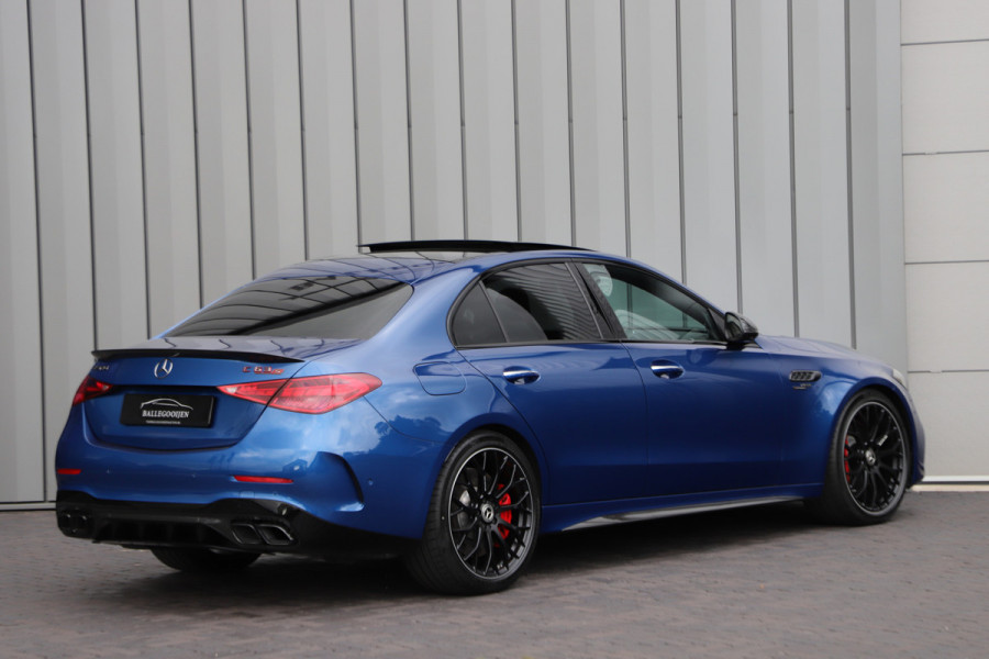 Mercedes-Benz C-Klasse AMG 63 S E Performance | 680PK | Head-up | Carbon int+ext | Schaalstoelen | Burmester | AMG Drivers-package | Keyless | 2023.