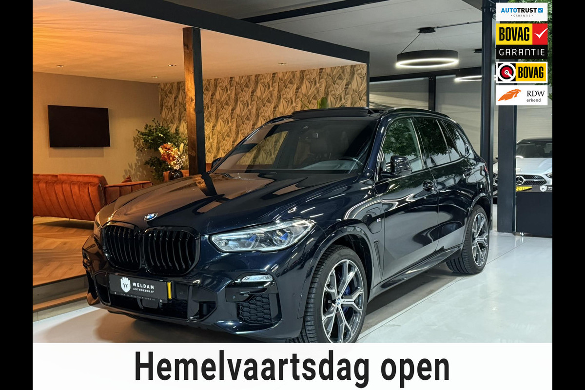 BMW X5 XDrive45e High Executive M-Pakket Garantie Pano Memory HK Audio Sfeer Carplay Camera Elek Achterklep StoelVW Leder Rijklaar
