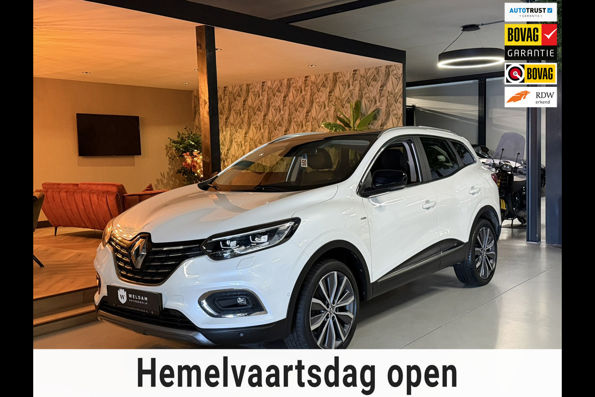 Renault Kadjar 1.3 TCe Bose Garantie Pano Leder Camera StoelVW Blindspot Elek Stoelen Keyless Cruise Navi Clima Led Rijklaar
