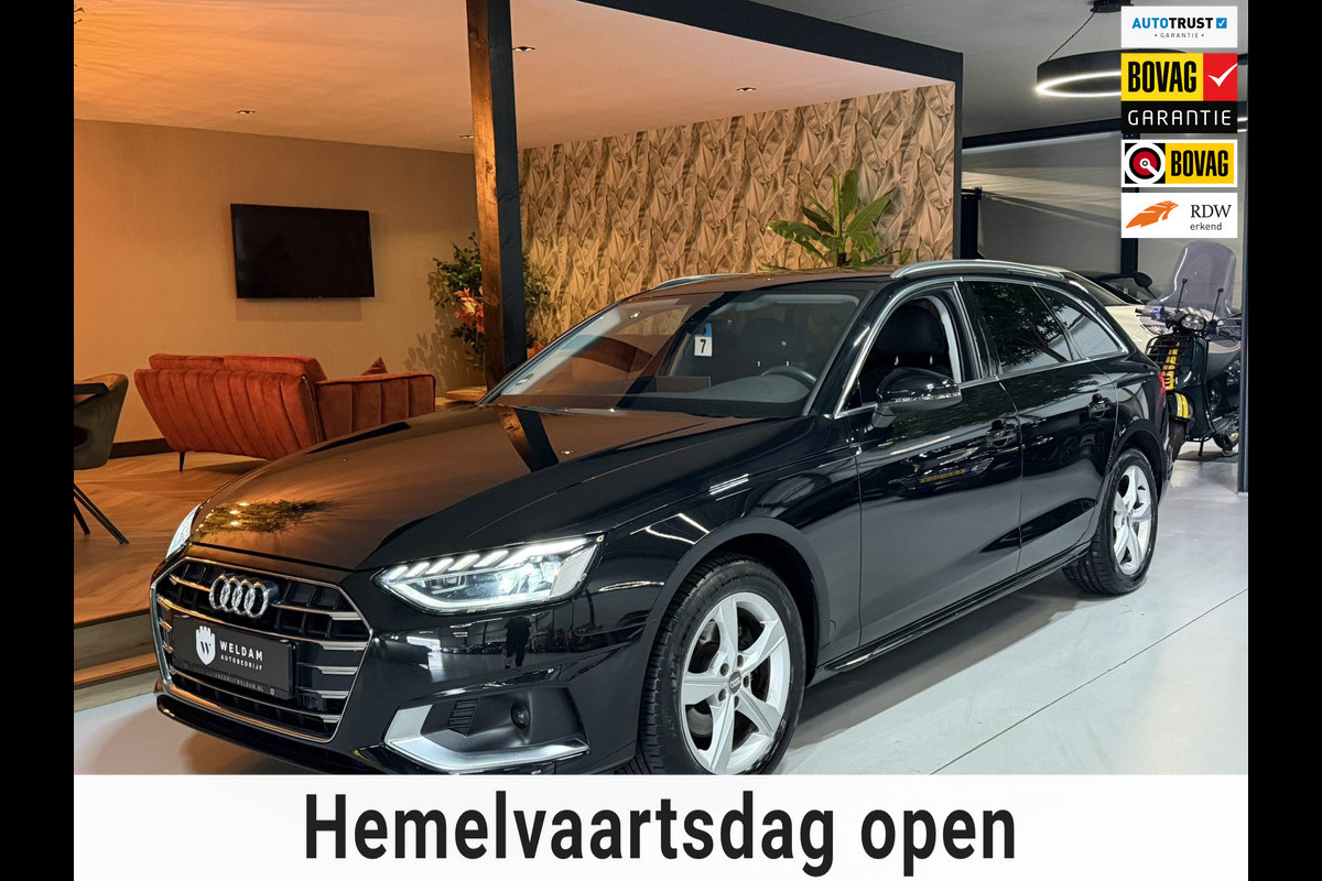 Audi A4 Avant 40 TFSI Business Edition Garantie Matrix Led Adaptieve Cruise StoelVW Elek Achterklep Navi Clima Keyless Rijklaar