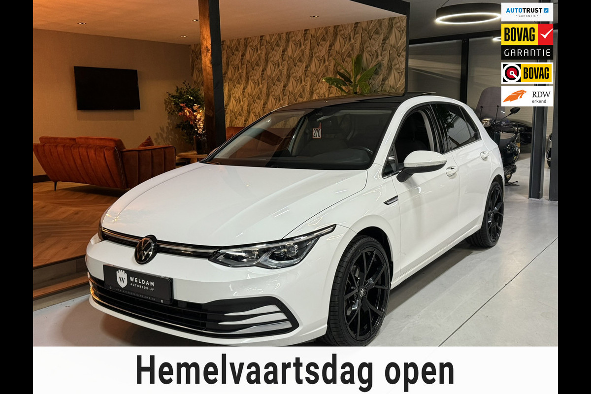 Volkswagen Golf 1.5 eTSI Style Garantie Pano Memory Massage Sfeer Carplay Camera Blindspot ACC Navi Clima IQ.Led IQ.Drive Rijklaar