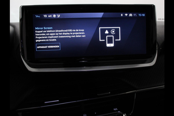 Peugeot 2008 1.2 Hybrid 136 pk Automaat Allure Navigatie Apple Carplay/Android Auto Climate Control Led Parkeer sensoren Cruise Control Stoelverwarming