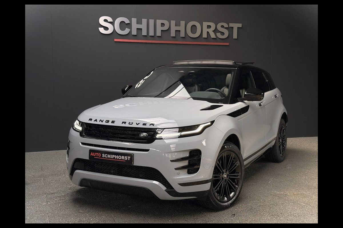 Land Rover Range Rover Evoque P270e SE Dynamic/black-pack/arroios Grey/trekhaak/panoramaschuifdak