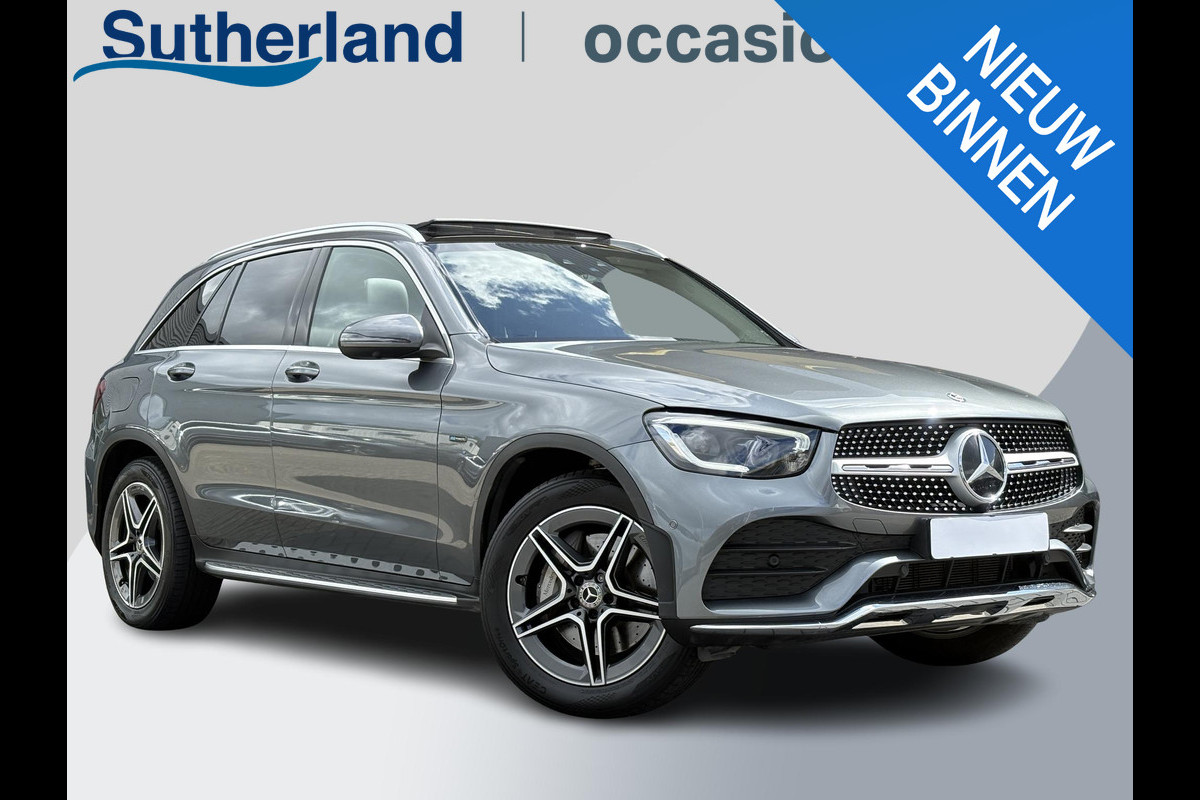 Mercedes-Benz GLC 300e 4MATIC AMG Line 320pk | PHEV | Panoramadak | Burmester Audio | Stoelverwarming | Achteruitrijcamera | 360 Camera | Dealeronderhouden