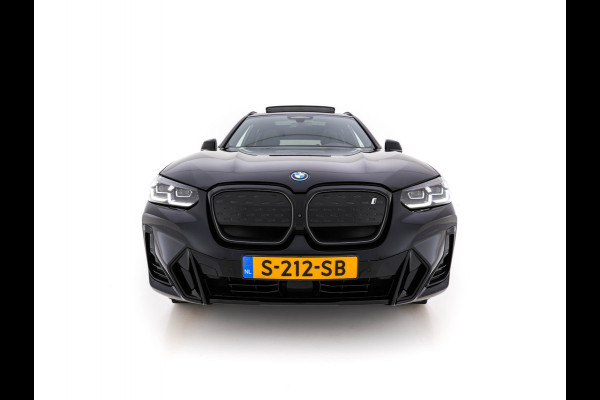 BMW iX3 High Executive 80 kWh [ 3-Fase ] (INCL.BTW) Aut. *PANO | HEAD-UP | LEATHER | ADAPTIVE-CRUISE | FULL-LED | HARMAN/KARDON | TOP-VIEW | BLIND-SPOT | DIGI-COCKPIT | HEATED-COMFORTSEATS | DAB+ | NAVI-FULLMAP | 20''ALU*