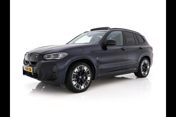 BMW iX3 High Executive 80 kWh [ 3-Fase ] (INCL.BTW) Aut. *PANO | HEAD-UP | LEATHER | ADAPTIVE-CRUISE | FULL-LED | HARMAN/KARDON | TOP-VIEW | BLIND-SPOT | DIGI-COCKPIT | HEATED-COMFORTSEATS | DAB+ | NAVI-FULLMAP | 20''ALU*