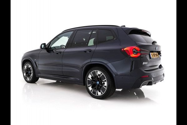 BMW iX3 High Executive 80 kWh [ 3-Fase ] (INCL.BTW) Aut. *PANO | HEAD-UP | LEATHER | ADAPTIVE-CRUISE | FULL-LED | HARMAN/KARDON | TOP-VIEW | BLIND-SPOT | DIGI-COCKPIT | HEATED-COMFORTSEATS | DAB+ | NAVI-FULLMAP | 20''ALU*