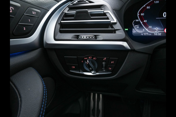 BMW iX3 High Executive 80 kWh [ 3-Fase ] (INCL.BTW) Aut. *PANO | HEAD-UP | LEATHER | ADAPTIVE-CRUISE | FULL-LED | HARMAN/KARDON | TOP-VIEW | BLIND-SPOT | DIGI-COCKPIT | HEATED-COMFORTSEATS | DAB+ | NAVI-FULLMAP | 20''ALU*