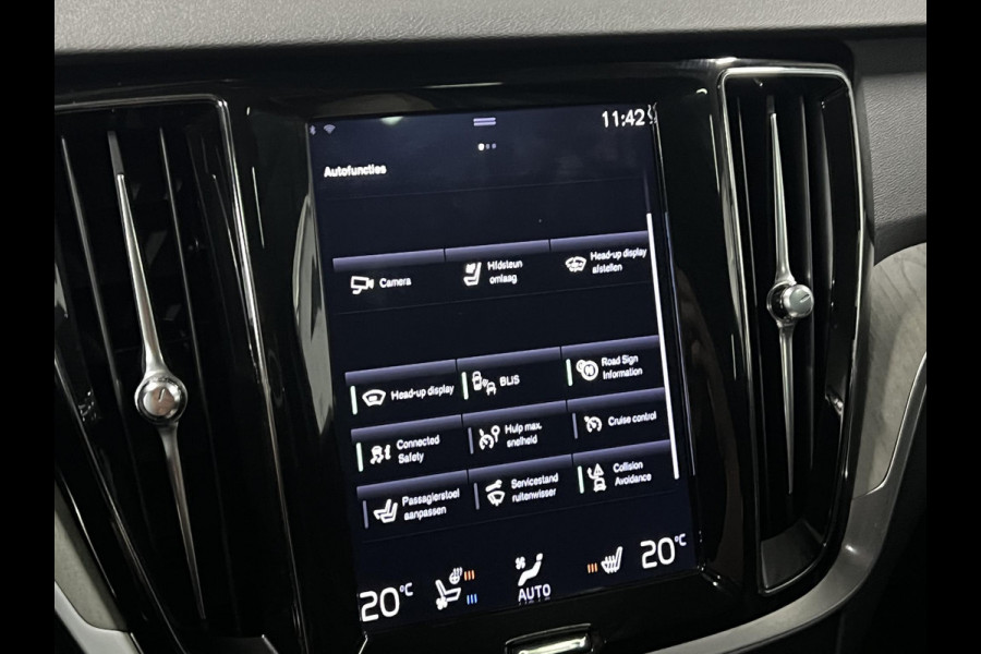 Volvo V60 2.0 T5 Inscription Open dak | Adapt. cruise | Massage | Stoel ventilatie | Head-up | Memory | Harman/Kardon | Stuur-/stoelverwarming