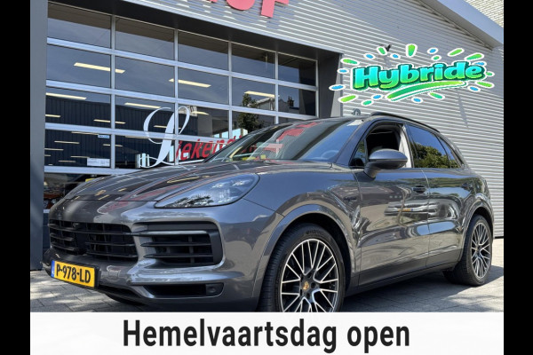 Porsche Cayenne 3.0 E-Hybrid SPORT - Panorama dak I Sport pakket I Leer I Airco I 21"Sport velgen I Black Trim I Nacht camera