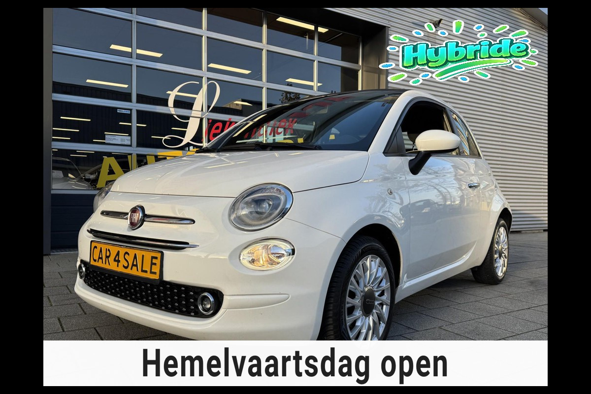 Fiat 500C CABRIO 1.0 Hybride Lounge - Navigatie! / Apple Carplay I Airco I PDC I Sport velgen I Dealer onderhouden