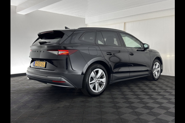 Škoda ENYAQ iV 60 [ 3-Fase ] (INCL-BTW) *LEATHER-FABRIC | FULL-LED | DIGI-COCKPIT | CAMERA | KEYLESS | NAVI-FULLMAP | AMBIENT-LIGHT | ECC | HEATED-COMFORTSEATS | PRIVACY-GLASS | DAB+ | PDC | CRUISE | 19"ALU*