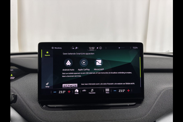 Škoda ENYAQ iV 60 [ 3-Fase ] (INCL-BTW) *LEATHER-FABRIC | FULL-LED | DIGI-COCKPIT | CAMERA | KEYLESS | NAVI-FULLMAP | AMBIENT-LIGHT | ECC | HEATED-COMFORTSEATS | PRIVACY-GLASS | DAB+ | PDC | CRUISE | 19"ALU*