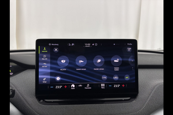 Škoda ENYAQ iV 60 [ 3-Fase ] (INCL-BTW) *LEATHER-FABRIC | FULL-LED | DIGI-COCKPIT | CAMERA | KEYLESS | NAVI-FULLMAP | AMBIENT-LIGHT | ECC | HEATED-COMFORTSEATS | PRIVACY-GLASS | DAB+ | PDC | CRUISE | 19"ALU*