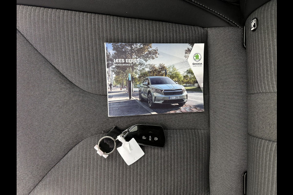Škoda ENYAQ iV 60 [ 3-Fase ] (INCL-BTW) *LEATHER-FABRIC | FULL-LED | DIGI-COCKPIT | CAMERA | KEYLESS | NAVI-FULLMAP | AMBIENT-LIGHT | ECC | HEATED-COMFORTSEATS | PRIVACY-GLASS | DAB+ | PDC | CRUISE | 19"ALU*