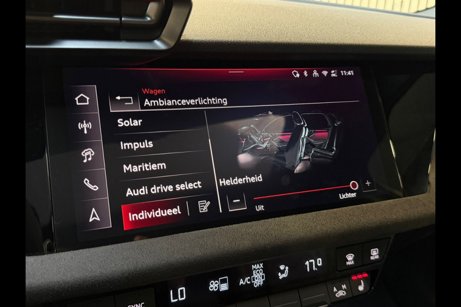 Audi RS3 Limousine 2.5 TFSI RS 3 quattro BTW|PANO|SONOS|HuD|MATRIX|ACC|KEYLESS|CARPLAY|FABRIEKSGARANTIE|2025|DODEHOEK|BOMVOL!
