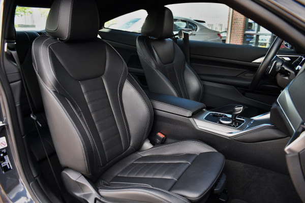 BMW 4 Serie Coupé 420i M-Sport | NL-auto | Dravitgrau | 19inch | Laser | El-klep