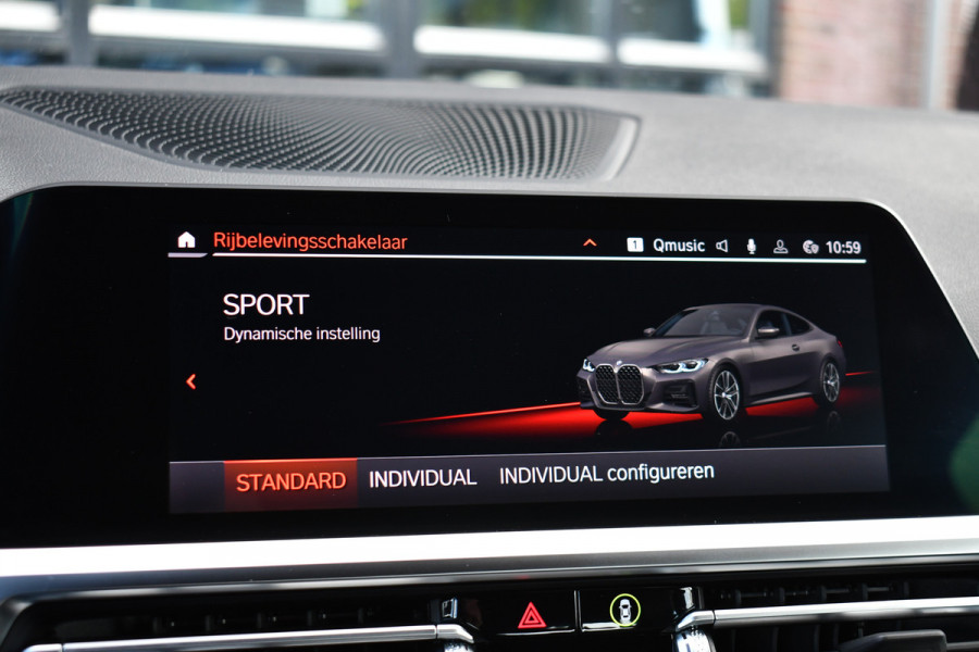BMW 4 Serie Coupé 420i M-Sport | NL-auto | Dravitgrau | 19inch | Laser | El-klep