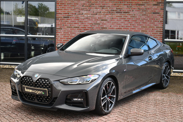 BMW 4 Serie Coupé 420i M-Sport | NL-auto | Dravitgrau | 19inch | Laser | El-klep