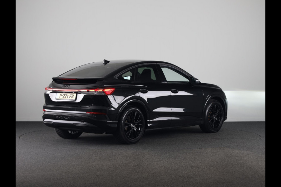 Audi Q4 Sportback e-tron 40 Advanced edition 77 kWh 204 pk | Navigatie | Warmtepomp | Parkeersensoren | Achteruitrijcamera | Adaptieve cruise control | Stoelverwarming |