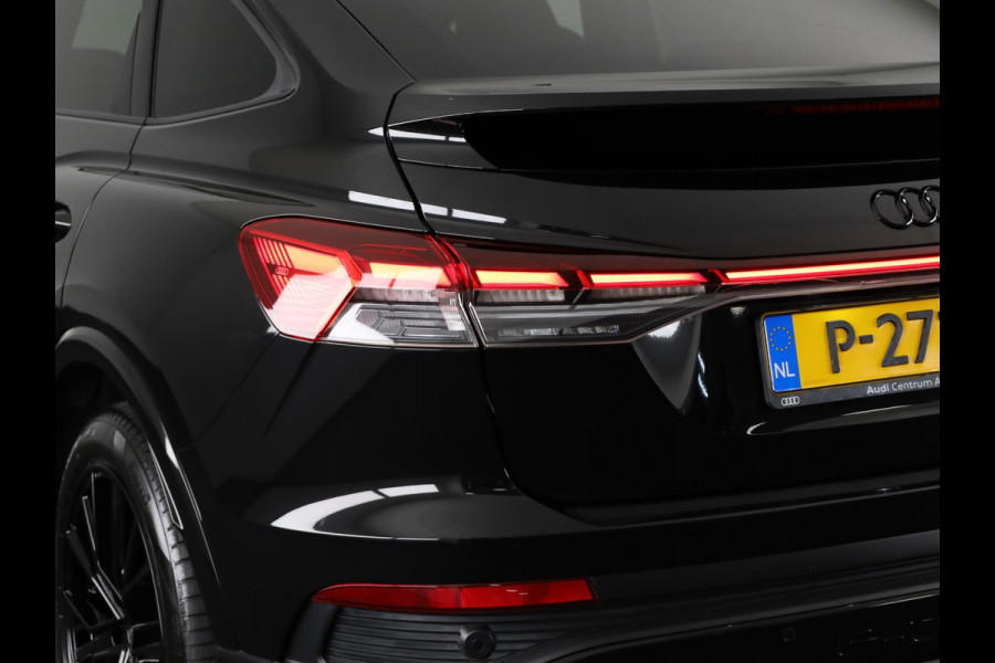 Audi Q4 Sportback e-tron 40 Advanced edition 77 kWh 204 pk | Navigatie | Warmtepomp | Parkeersensoren | Achteruitrijcamera | Adaptieve cruise control | Stoelverwarming |