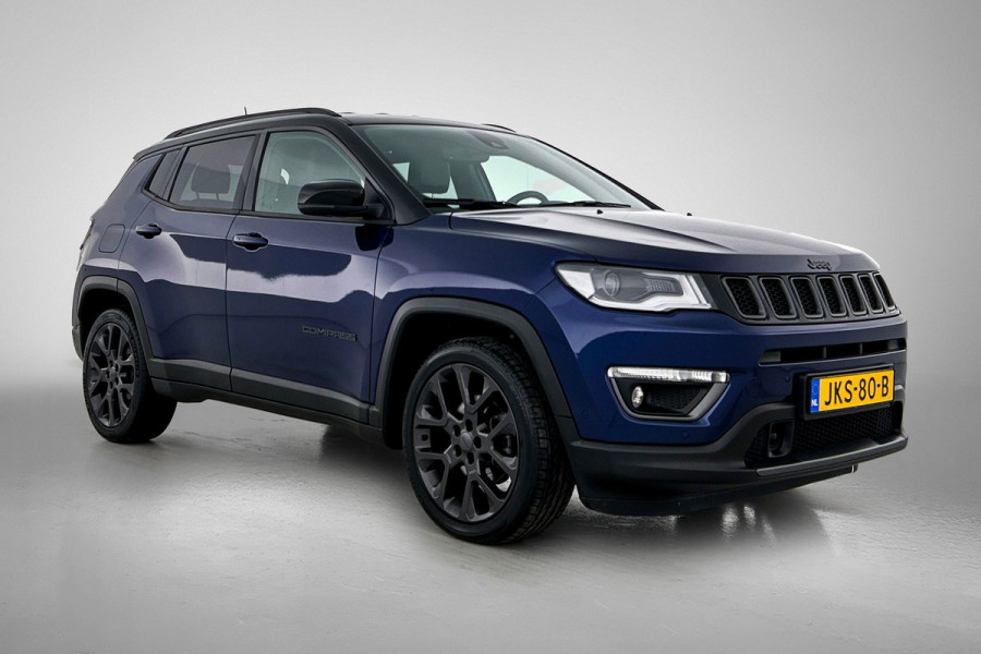Jeep Compass 1.3T S (Perfect OnderH, Trekhaak, Camera, Stoel/Stuur VerW, Lane assist, Navi, Etc)