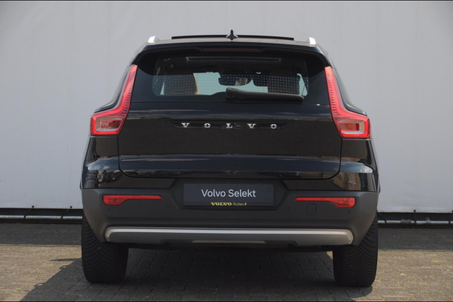 Volvo XC40 T5 272PK Automaat Plug-in hybrid Inscription Elektrische stoelen / Trekhaak / Panoramadak / Polestar tuning / Lederen bekleding / Adaptieve cruise control / Parkeersensoren met 360 camera / Harman Kardon audio / Mistlampen / Stoel - en stuurwielverwarming