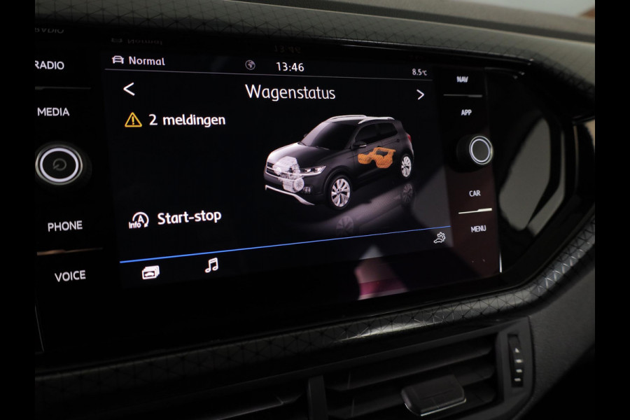 Volkswagen T-Cross 1.0 TSI Style 115pk 6bak|digi display|  Navi| 17'LM-velgen| Climatronic| dodehoek detectie