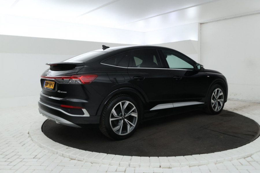 Audi Q4 Sportback e-tron 40 S edition 77 kWh Volleder, Navigatie, Digital Dash!