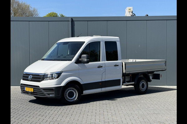 Volkswagen Crafter 2.0 TDI 102 PK / PICK UP / 1e EIG. / TREKHAAK / AIRCO / OPEN LAADBAK / 2.500 KG AHG / 3-ZITS / APPLE CARPLAY