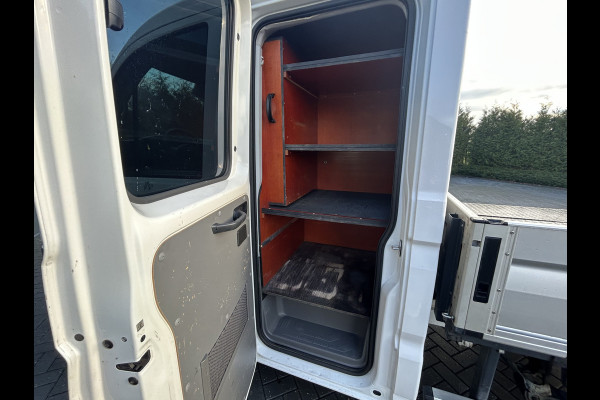 Volkswagen Crafter 2.0 TDI 102 PK / PICK UP / 1e EIG. / TREKHAAK / AIRCO / OPEN LAADBAK / 2.500 KG AHG / 3-ZITS / APPLE CARPLAY