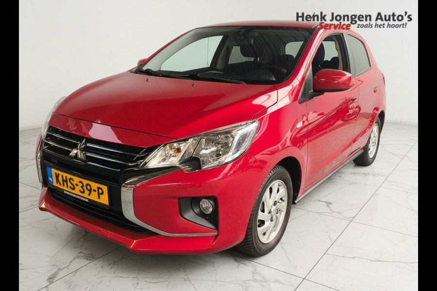 Mitsubishi Space Star 1.2 Dynamic AUTOMAAT uit 2023 Rijklaar + 12 maanden Bovag-garantie Henk Jongen Auto's in Helmond,  al 50 jaar service zoals 't hoort!