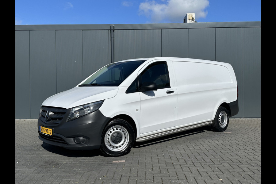 Mercedes-Benz Vito 110 CDI / L3H1 / MAXI / OPRIJPLANK / ACHTERUITRIJCAMERA / AIRCO / BIJRIJDERSBANK / SIDE BARS