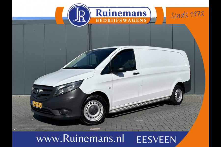 Mercedes-Benz Vito 110 CDI / L3H1 / MAXI / OPRIJPLANK / ACHTERUITRIJCAMERA / AIRCO / BIJRIJDERSBANK / SIDE BARS