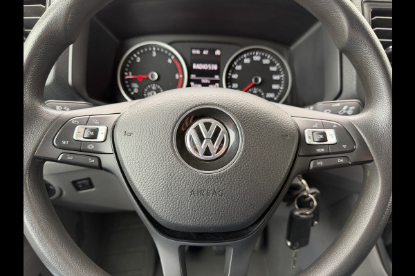 Volkswagen Crafter 35 2.0 TDI 177pk L3H3 ( L2H2 ) DC 6 persoons Comfortline / euro 6 / bpm vrij / vaste prijs rijklaar € 31.950 ex btw / lease vanaf € 521 / airco / cruise / grijs metallic !