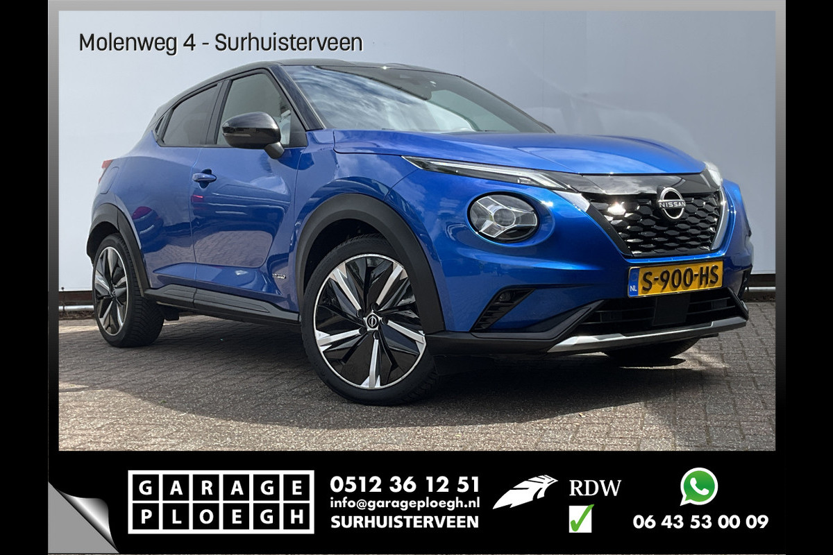 Nissan Juke 1.6 Hybrid N-Design Automaat Leer Carplay Camera Hoge instap
