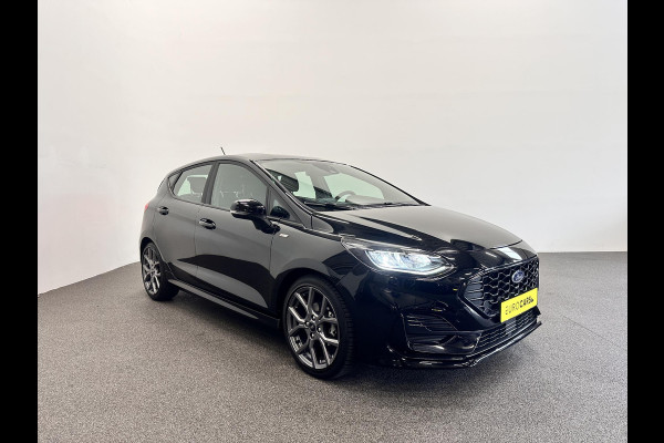 Ford Fiesta 1.0 EcoBoost Hybrid ST-Line Facelift! Airco ECC Navi Carplay PDC + Camera Achter LM Velgen 17" Full LED Keyless Stoel/Stuurwielverwarming