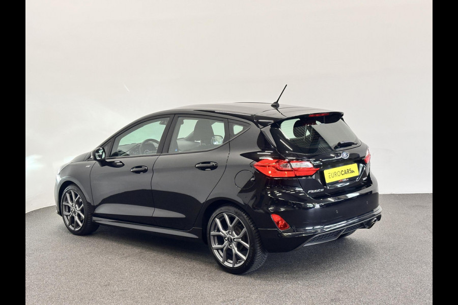 Ford Fiesta 1.0 EcoBoost Hybrid ST-Line Facelift! Airco ECC Navi Carplay PDC + Camera Achter LM Velgen 17" Full LED Keyless Stoel/Stuurwielverwarming