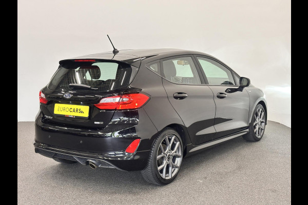 Ford Fiesta 1.0 EcoBoost Hybrid ST-Line Facelift! Airco ECC Navi Carplay PDC + Camera Achter LM Velgen 17" Full LED Keyless Stoel/Stuurwielverwarming