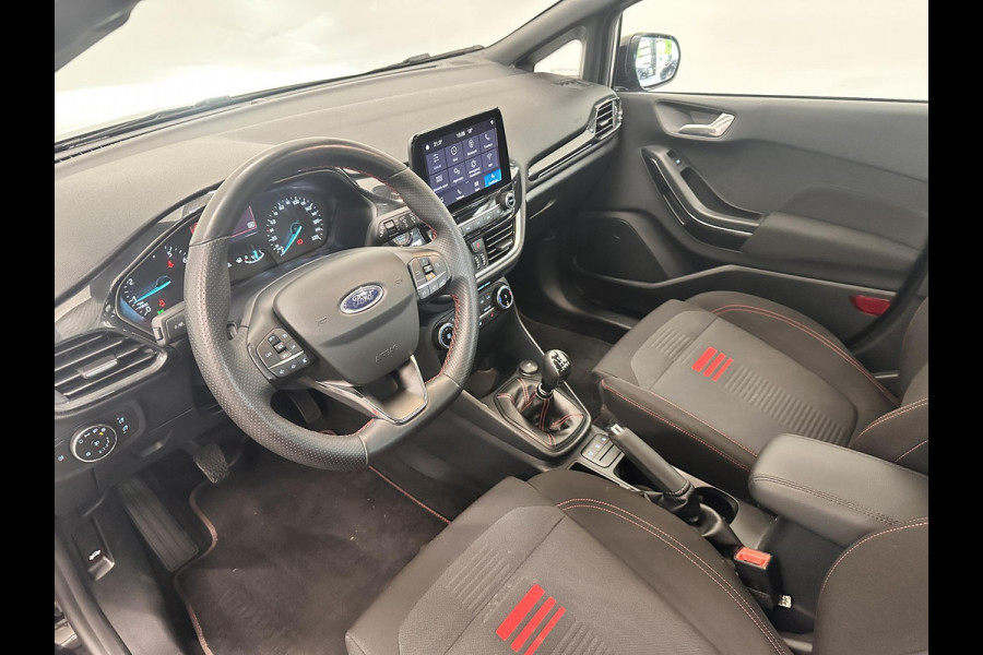 Ford Fiesta 1.0 EcoBoost Hybrid ST-Line Facelift! Airco ECC Navi Carplay PDC + Camera Achter LM Velgen 17" Full LED Keyless Stoel/Stuurwielverwarming