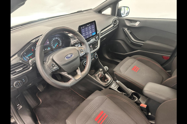 Ford Fiesta 1.0 EcoBoost Hybrid ST-Line Facelift! Airco ECC Navi Carplay PDC + Camera Achter LM Velgen 17" Full LED Keyless Stoel/Stuurwielverwarming