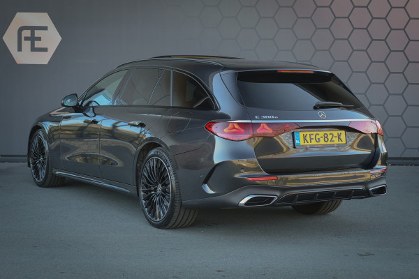 Mercedes-Benz E-Klasse Estate 300 e AMG Line | AIRMATIC | BURMESTER 4D | HYPERSCREEN | ADAPTIVE | STOELVERWARMING & VERKOELING & MASSAGE | STUURVERWARM MULTICONTOUR ZETELS | HEAD UP | DUBBEL GLAS | AC+DC LADEN | VERLICHTE GRILLE |  TREKHAAK | 360 CAMERA | 300e