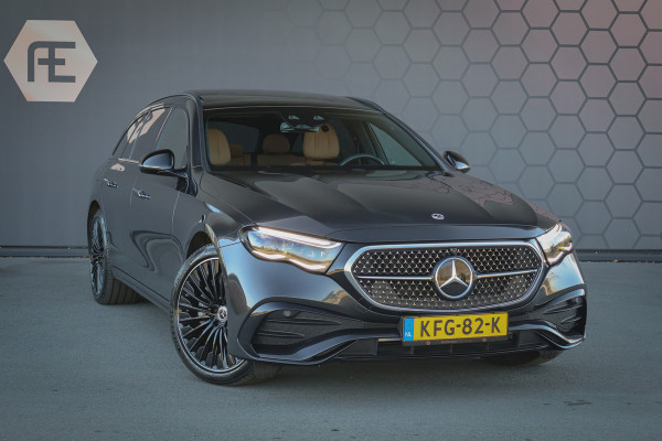Mercedes-Benz E-Klasse Estate 300 e AMG Line | AIRMATIC | BURMESTER 4D | HYPERSCREEN | ADAPTIVE | STOELVERWARMING & VERKOELING & MASSAGE | STUURVERWARM MULTICONTOUR ZETELS | HEAD UP | DUBBEL GLAS | AC+DC LADEN | VERLICHTE GRILLE |  TREKHAAK | 360 CAMERA | 300e