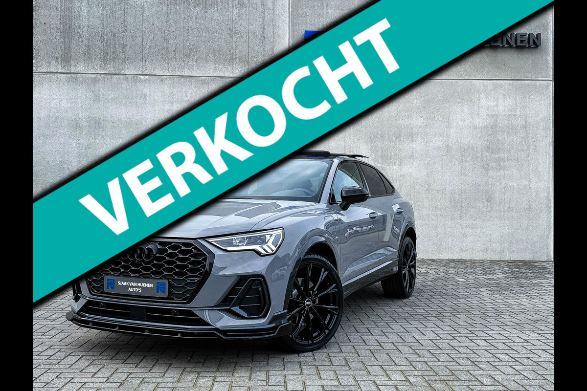 Audi Q3 Sportback 45TFSI e 245pk S-Tronic Competition S Edition S-Line 1é Eig Audi Exclusive|Pano|Sonos|Ambiance|360°|Matrix|RSQ3!