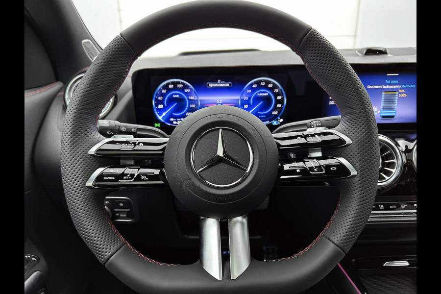 Mercedes-Benz EQA 250+ Business Solution AMG 71 kWh | Premium pakket | Nightpakket | DISTRONIC | Panoramaschuifdak | 360° camera | 20 inch multispaaks lichtmetalen velgen | Burmester Surround Sound |
