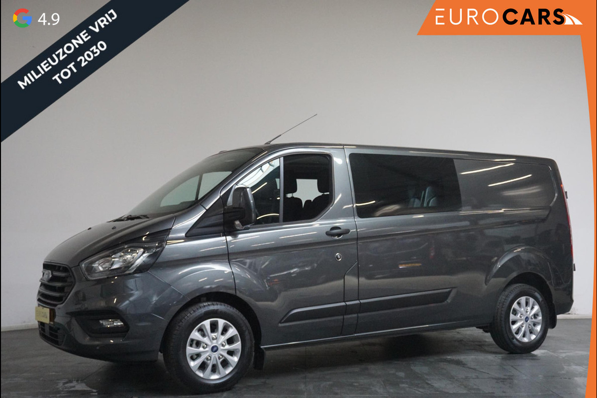 Ford Transit Custom 300 2.0 TDCI Automaat L2H1 Trend Dubbele Cabine | Airco | Navigatie | Cruisecontrol | Camera | PDCVA | Trekhaak