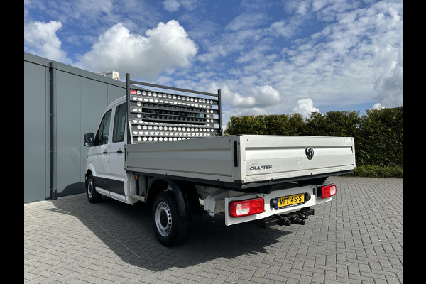 Volkswagen Crafter 35 2.0 TDI 141 PK / 1e EIG. / PICK UP / DUBBELE CABINE / 3 TONS TREKHAAK / 7 PERSOONS / AIRCO / CRUISE