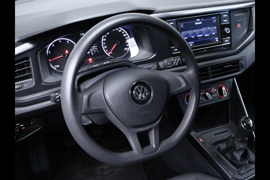 Volkswagen Polo 1.0 Comfortline Sport (BLACK AND WHITE EDITON,LED,AIRCO,BLUETOOTH,SPORTSTOELEN,NETTE STAAT,NIEUWE APK)