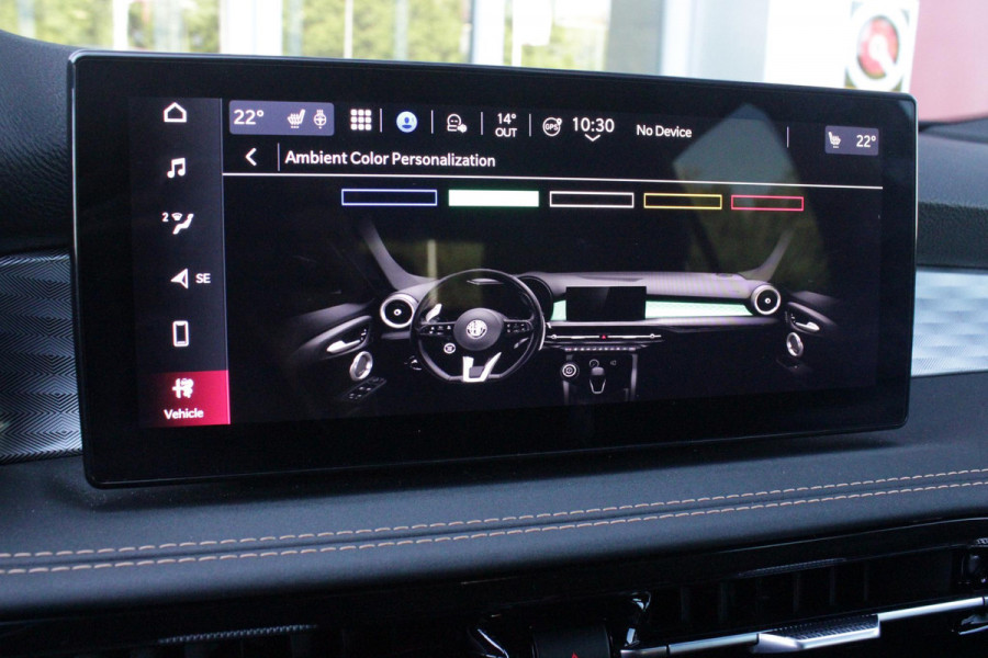 Alfa Romeo Tonale 1.5T Hybrid 160PK VELOCE | PREMIUM PACK: LEDEREN BEKLEDING/GEVENTILEERDE VOORSTOELEN/4-VOUDIG ELEKTRISCH VERSTELBARE LENDESTEUN VOORSTOELEN/ELEKTRISCH BEDIENBARE /HOOGGLANS ZWARTE RAAMOMLIJSTING/AMBIENT LIGHTING | TECHNOLOGY PACK: PARKEERWAARSCHUWING VOOR EN ACHTER/360° CAMERA/AUTOMATISCH INPARKEREN/ AUTONOMOUS DRIVING LEVEL 2: ADAPTIVE CRUISE CONTROL/LANE CENTERING ASSIST/TRAFFIC JAM ASSIST DODEHOEK DETECTIE AUTOMATISCH DIMMENDE BUITENSPIEGELS ELEKTRISCH BEDIENBARE ACHTERKLEP | WINTERPACK: STOELVERWARMING VOOR/STUURVERWARMING/VERWARMBARE RUITENSPROEIERS | 19" LICHTMET